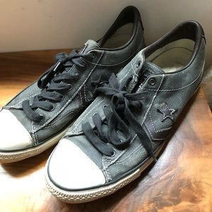 John Varvatos x Converse grey/brown sneakers sz 11
